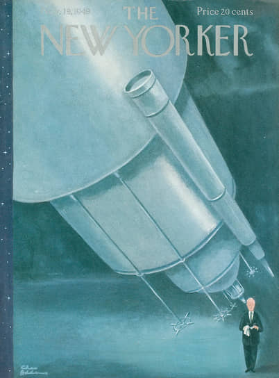 Обложка, посвященная освоению космоса, 19 ноября 1949 года