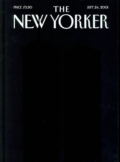 Обложка номера от 24 сентября 2001 года, посвященная теракту 11 сентября