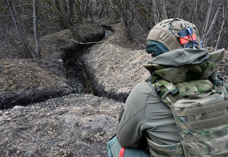 Бывшие позиции ВСУ 