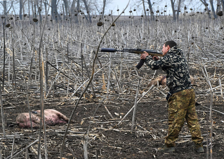 Российский военнослужащий