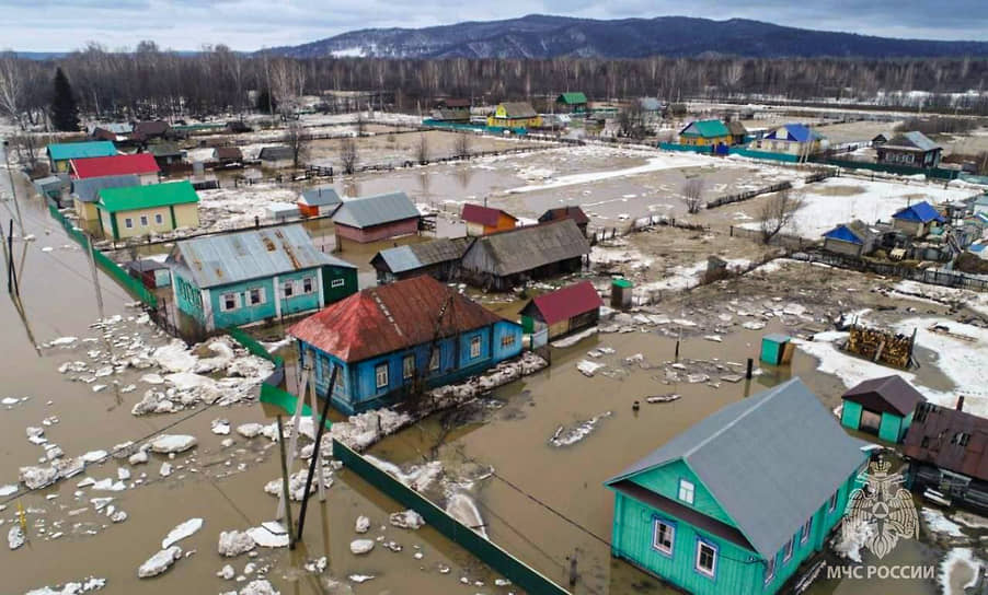 Подтопленные домохозяйства, Республика Башкортостан