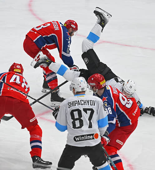 Матч play-off КХЛ «ЦСКА» — «Динамо»