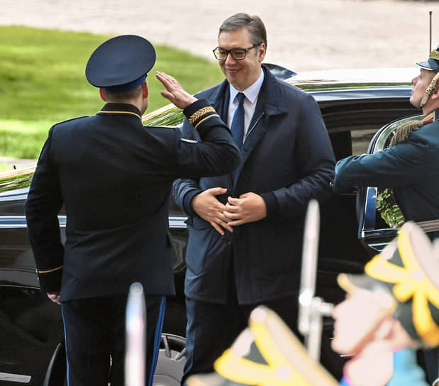 Президент Сербии Александр Вучич разговорил даже коменданта Кремля