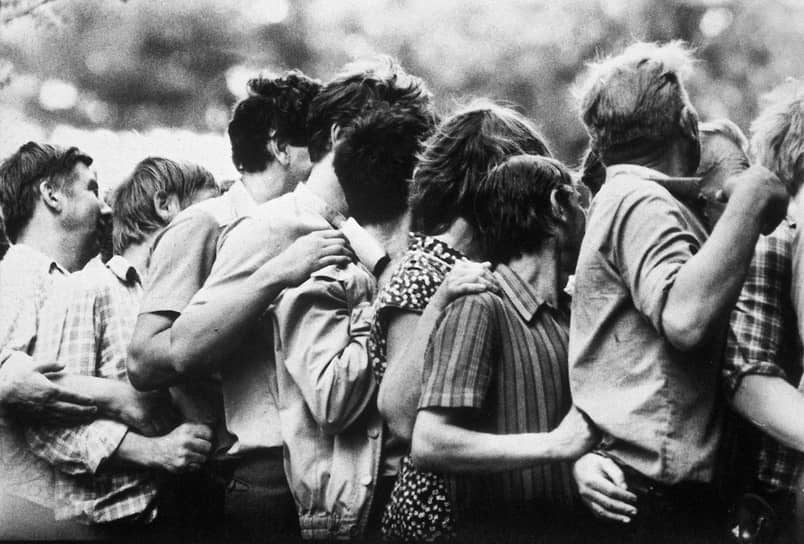 Очередь за водкой в Москве, 1987 год