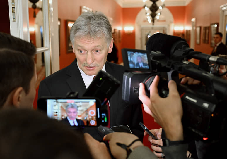 Пресс-секретарь президента РФ Дмитрий Песков
