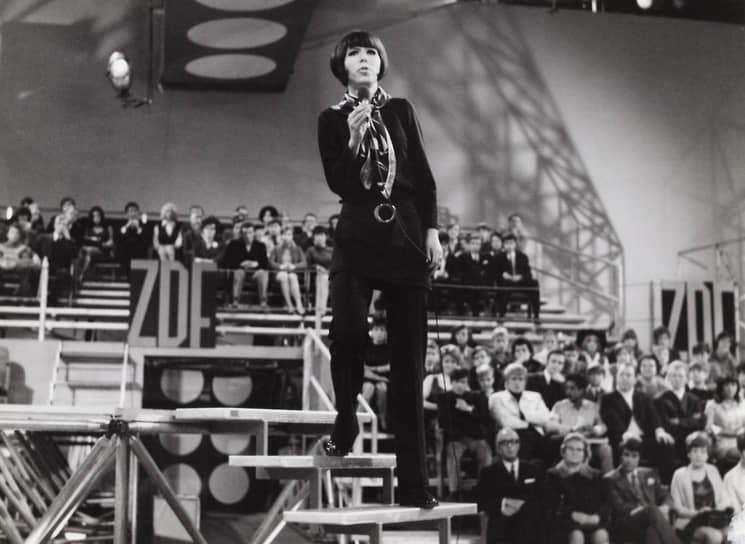 Немецкая певица Александра, 1969 год