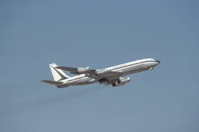 Boeing 707-328 авиакомпании Air France, 1972