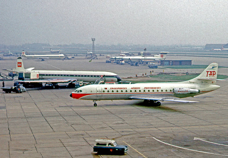 Caravelle SE 210 авиакомпании TAP Portugal, 1966