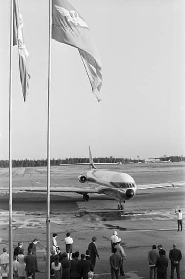 Caravelle SE 210 авиакомпании Swissair, 1967