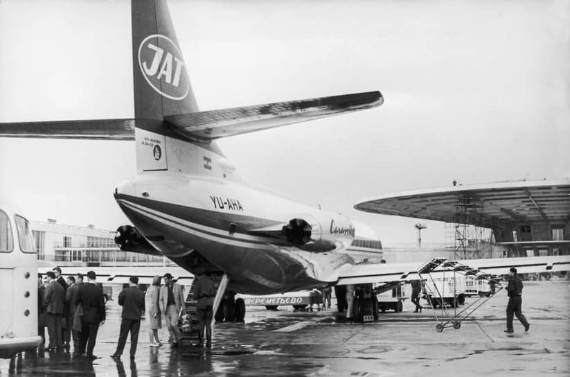 Caravelle SE 210 авиакомпании JAT, 1965