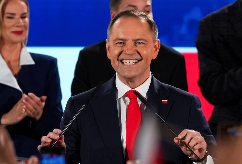 Избранный президент Польши Кароль Навроцкий