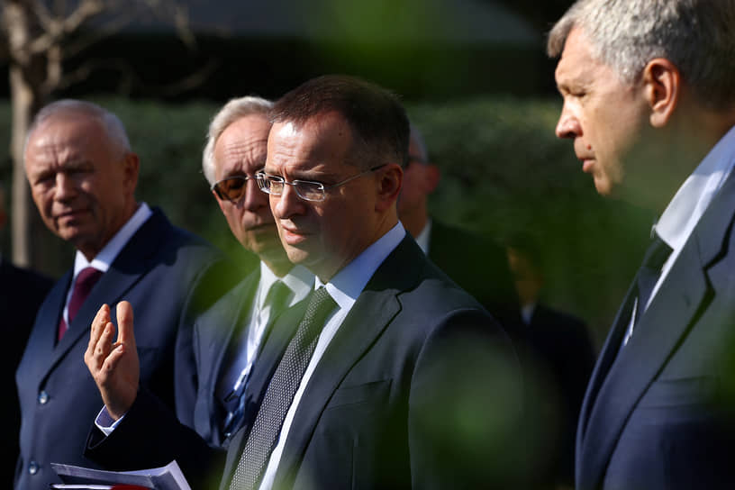 Владимир Мединский делает заявление для прессы после переговоров
