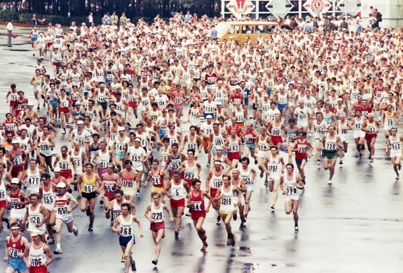 Московский международный марафон мира, 18 августа 1983 года