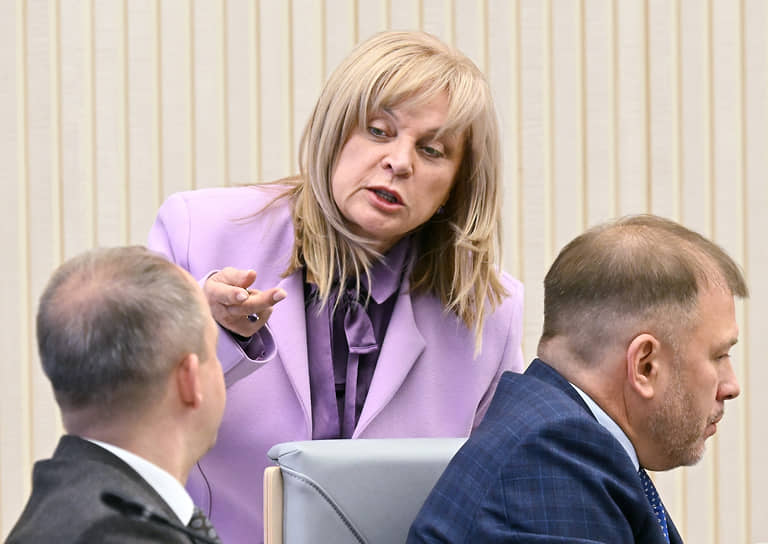 Председатель ЦИК Элла Памфилова 
