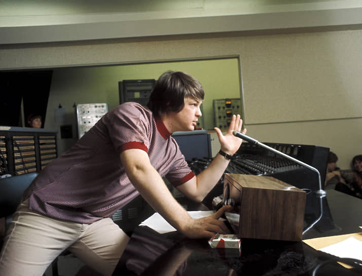 Во время записи альбома «Pet Sounds» в Лос-Анджелесе (США), 1968 год