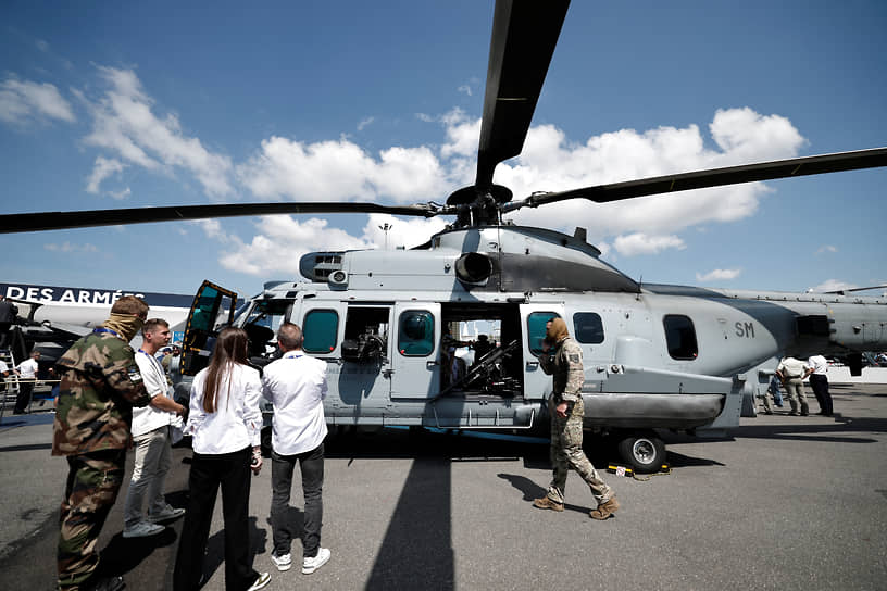 Вертолет Airbus H225M Caracal Министерства вооруженных сил Франции