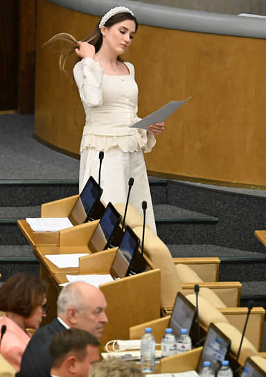 Первый заместитель председателя комитета по науке и высшему образованию Ксения Горячева 