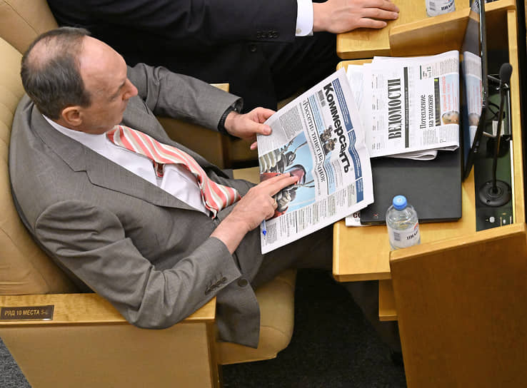 Первый заместитель председателя комитета по международным делам Вячеслав Никонов