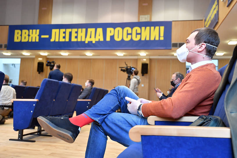 На дне рождения лидера ЛДПР Владимира Жириновского, 2020 год