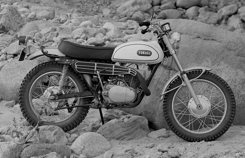 Первый внедорожный мотоцикл Yamaha DT-1, 1968
