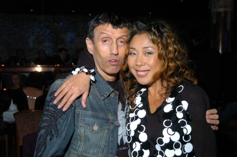 С певицей Анитой Цой, 2005 год