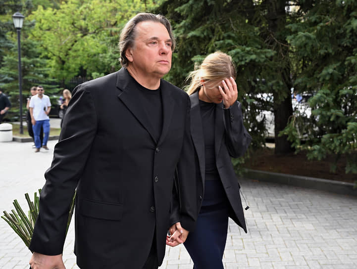 Гендиректор «Первого канала» Константин Эрнст с женой Софьей