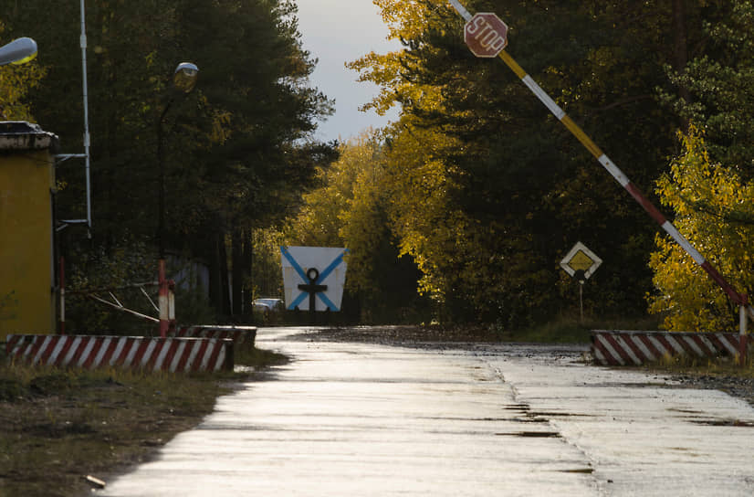КПП на въезде в Нёноксу
