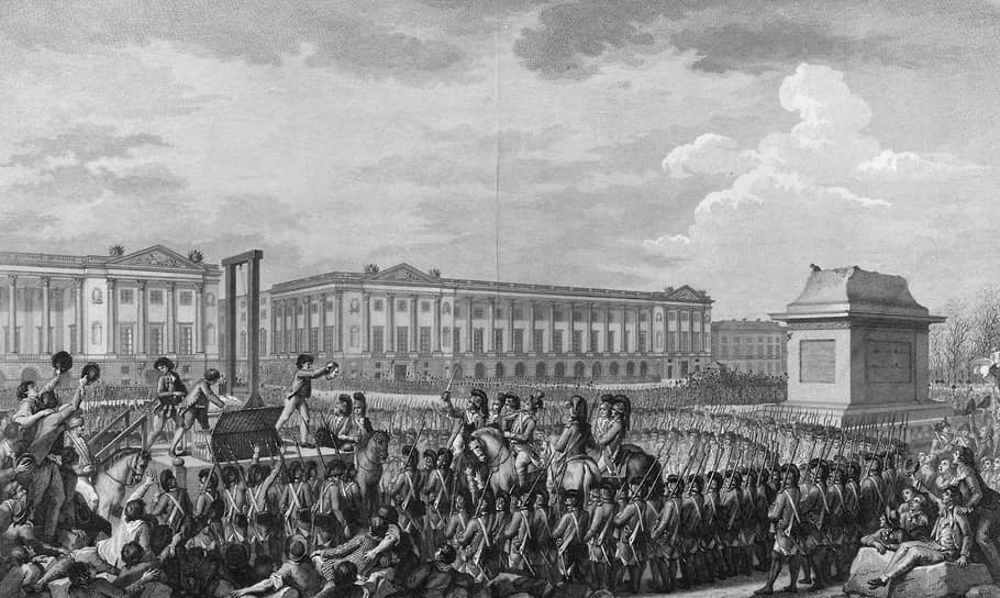 Одной из самых известных жертв «французской бритвы» остается Людовик XVI, казненный под именем Луи Капета 21 января 1793 года