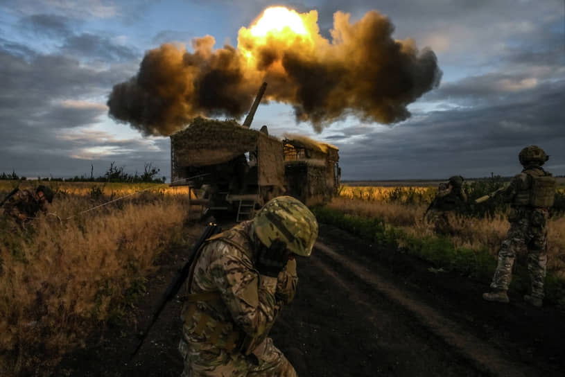 Военнослужащие российской группировки войск «Центр» на Красноармейском направлении СВО