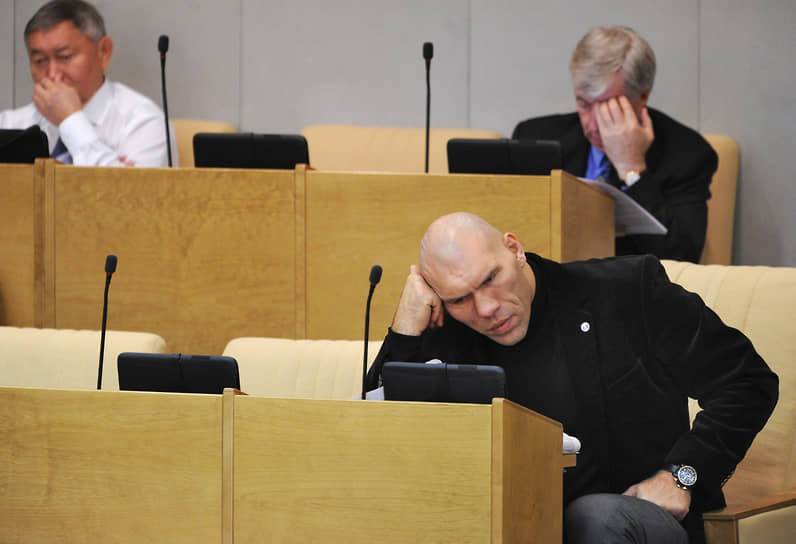 На пленарном заседании Госдумы, 2012 год