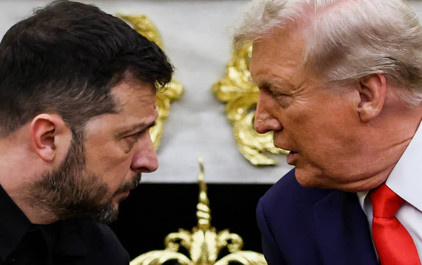 Украинский лидер заявлял, что его страна нуждается в американском вооружении, разведданных и инструкторах. Дональд Трамп отвечал, что за американское вооружение должны платить страны НАТО