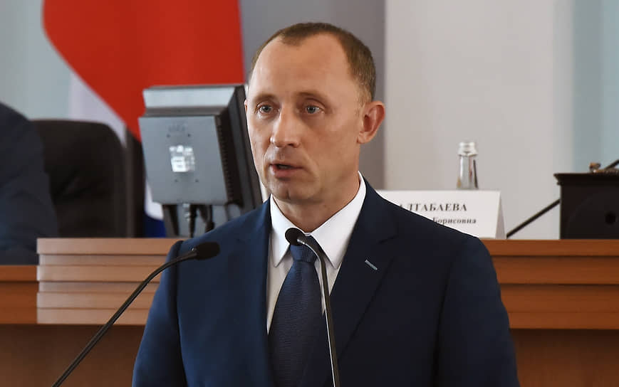 Врио заместителя губернатора Курской области Владимир Базаров