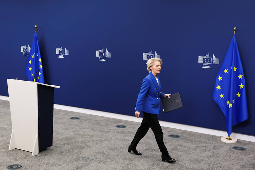 Глава Еврокомиссии Урсула фон дер Ляйен