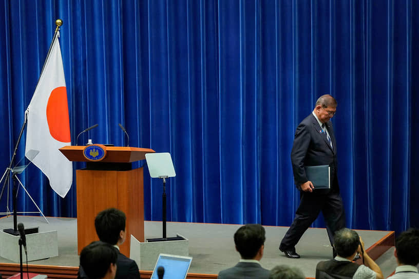 Премьер-министр Японии Сигэру Исиба