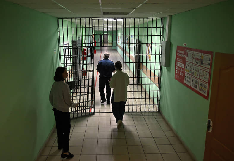 Входная группа в жилую зону исправительного центра