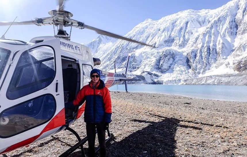 Лже-Бакеланд у озера Тиличо в Непале