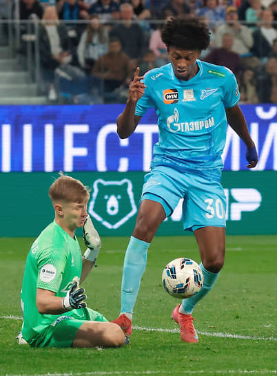 Матч между командами «Зенит» и «Оренбург»