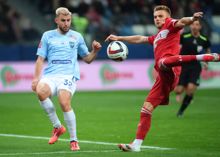 Матч между командами «Пари Нижний Новгород» и «Спартак»