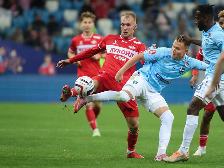 Матч между командами «Пари Нижний Новгород» и «Спартак»