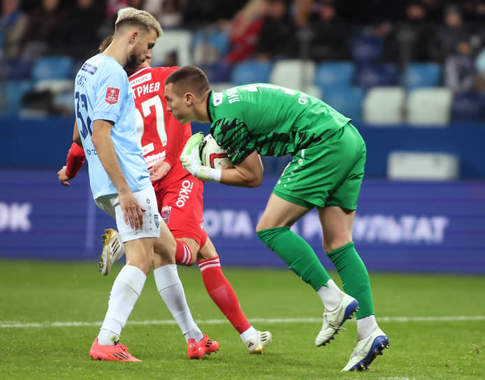 Матч между командами «Пари Нижний Новгород» и «Спартак»