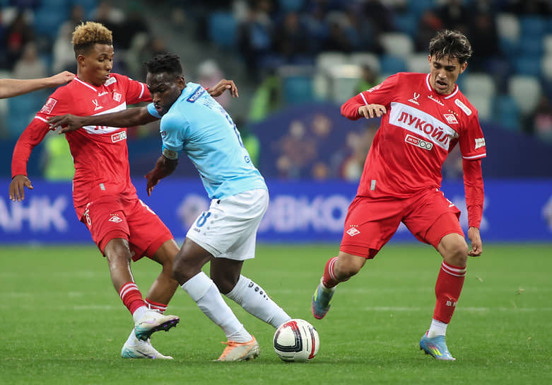 Матч между командами «Пари Нижний Новгород» и «Спартак»