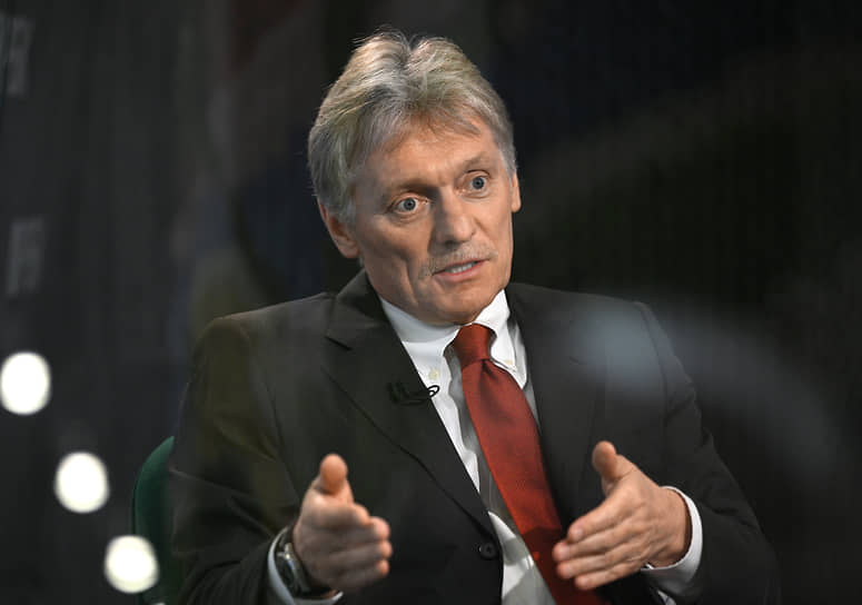 Пресс-секретарь президента Дмитрий Песков 