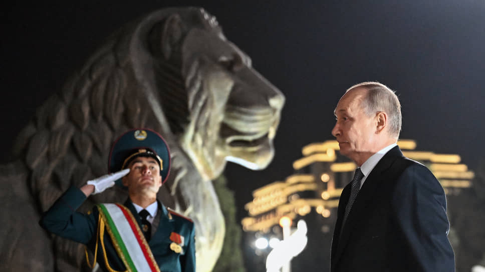 Визит Владимира Путина в Душанбе
