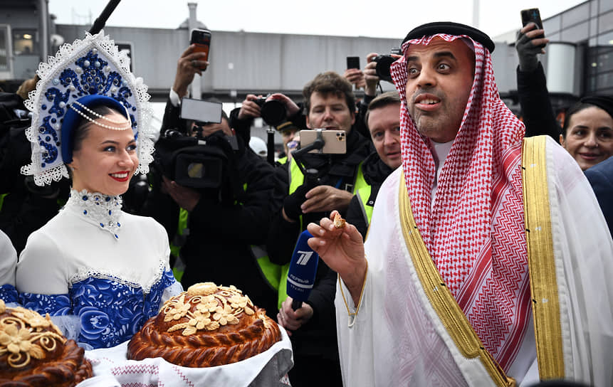 Гендиректор авиакомпании Saudia Airlines Ибрагим Аль-Омар в Москве перед открытием прямых регулярных рейсов по маршруту «Эр-Рияд - Москва - Эр-Рияд»