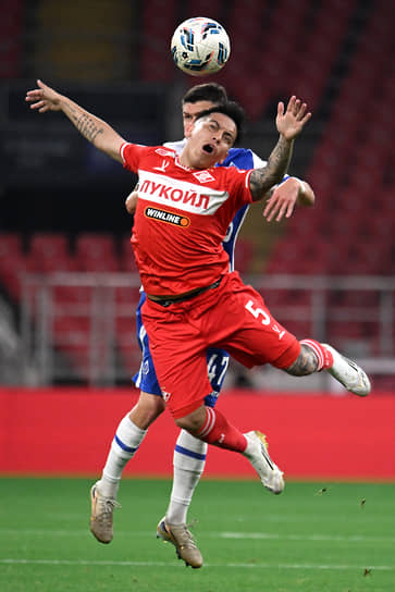 6.  Эсекьель Барко (Аргентина). Полузащитник выступает за «Спартак». Текущая рыночная стоимость игрока — €14 млн