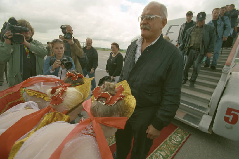 В Нижнем Новгороде во время участия в региональном мероприятии ММКФ, 2003 год
