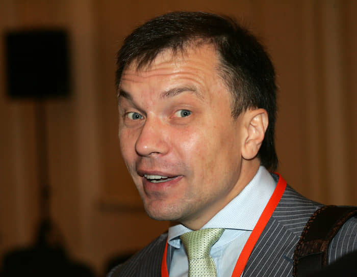 Заместитель гендиректора АСВ Андрей Мельников на открытии Всероссийского банковского форума, 2009 год