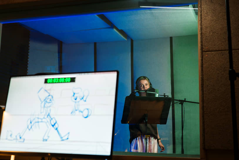 Озвучивание мультфильма