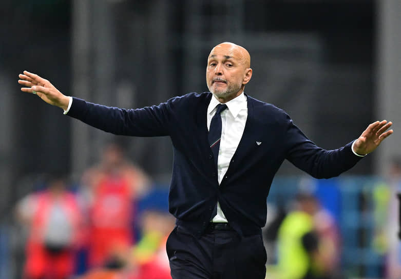 Тренер Лучано Спаллетти