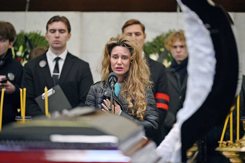 Прощание с Романом Поповым